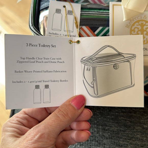 Rebecca & Rifka Cosmetic Toiletry Kit | 3 Pieces - Picture 4 of 5